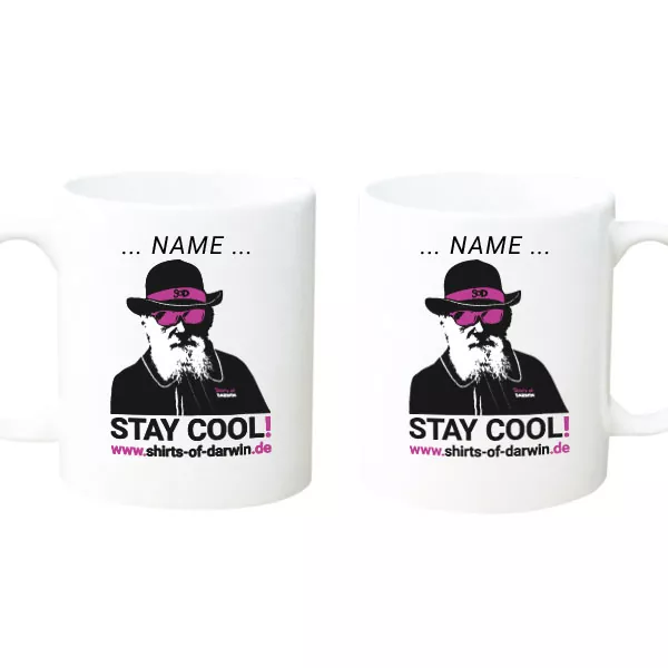 Tasse bedrucken -Motiv-Tassen beidseitig bedruckt Saty cool! - Bild