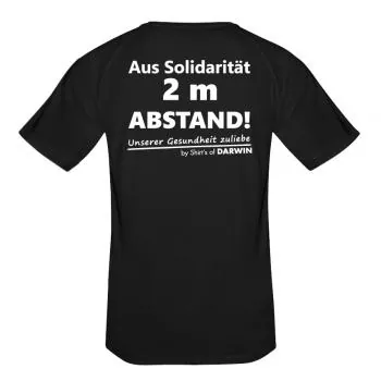 T-Shirt 2 Meter Abstand Shirts of Darwin