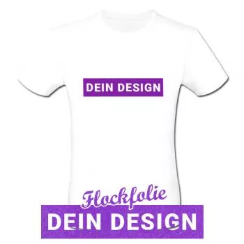 T-Shirts bedrucken Flockfolie Euskirchen - Bild