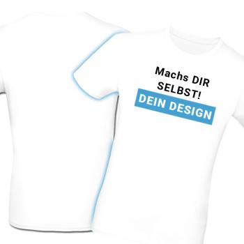 Preview: T-Shirt bedrucken 1 - 2 Farben - Sprüche & einfache Motive