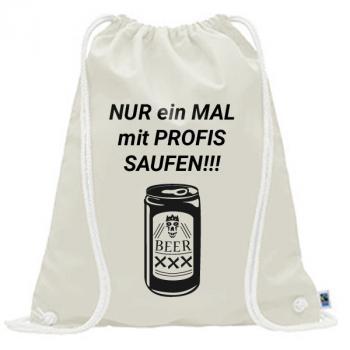 Preview: Festivalbag mit Motiv aus Fairtrade Baumwolle in natur - Bild