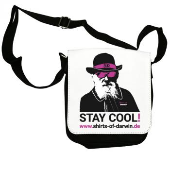 Preview: Festival - Party-Bag/Umhängetasche Stay Cool! SOD-Magenta
