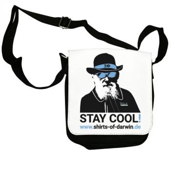 Preview: Festival - Party-Bag/Umhängetasche Stay Cool! SOD-Cyan