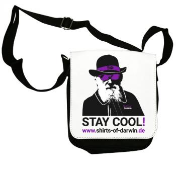 Preview: Festival - Party-Bag/Schultertasche Stay Cool! SOD-Lila