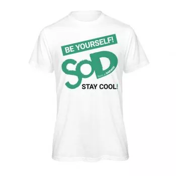 Motiv-T-Shirt Be yourself - Stay cool! | Design-T-Shirts - Bild
