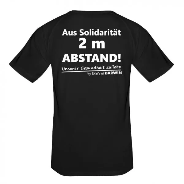 T-Shirt 2 Meter Abstand Shirts of Darwin