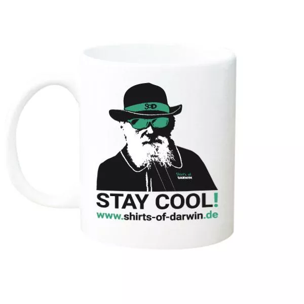 Motiv Tasse Stay cool! green - Bild