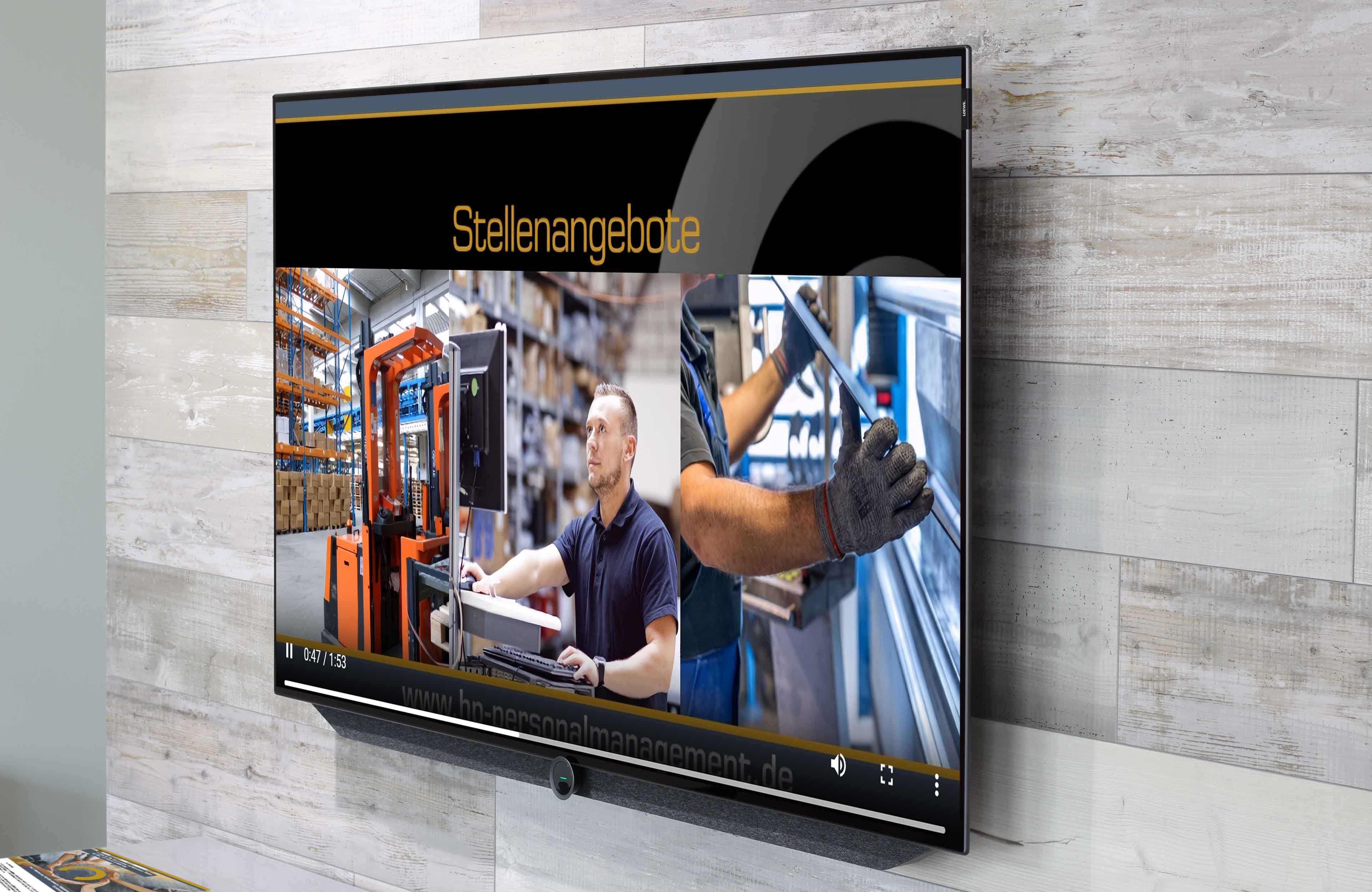 Digital Sinage Clips designen Agenturen Euskirchen - Bild