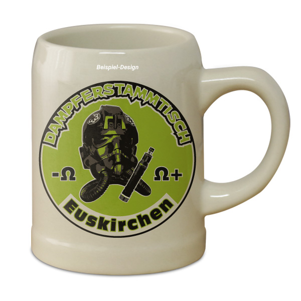 Bierkrug mit Logo bedrucken/personalisieren - Bild